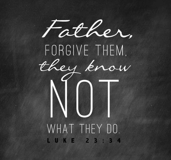 Forgive them